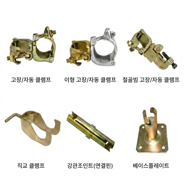 클램프 종류 상세